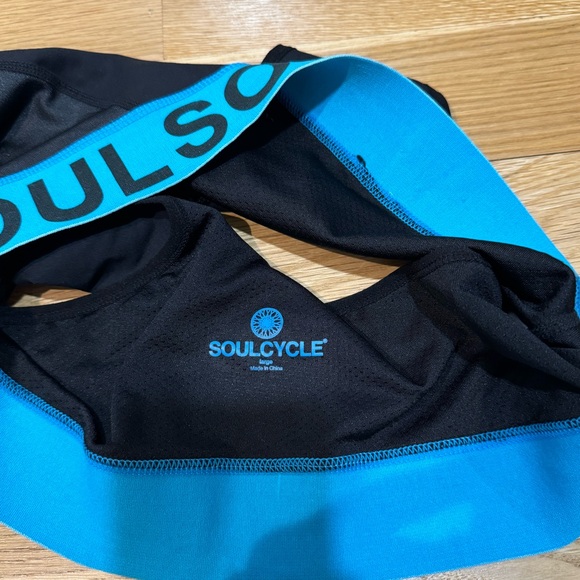 SOUL CYCLE Black Sports Bra Large - Picture 3 of 3